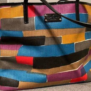 Kate Spade Multicolor Tote Bag.